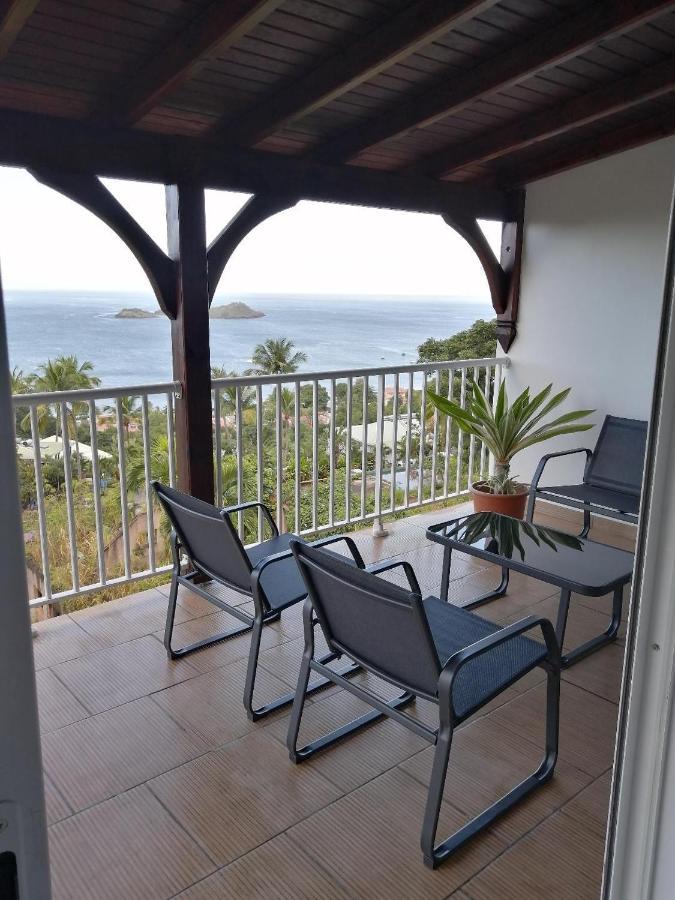 Duplex Rose Porcelaine - Vue Mer- Malendure Bouillante Exterior foto